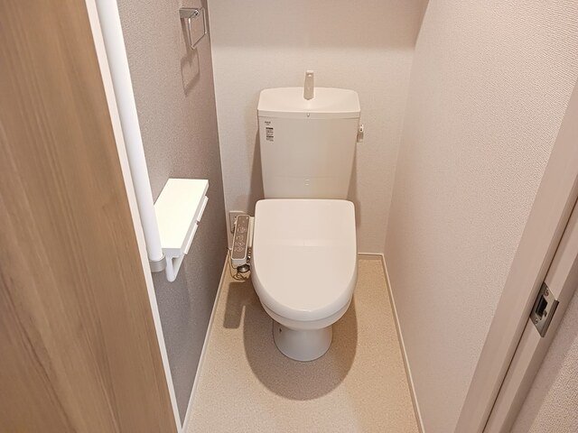 トイレ　トイレもきれいです
