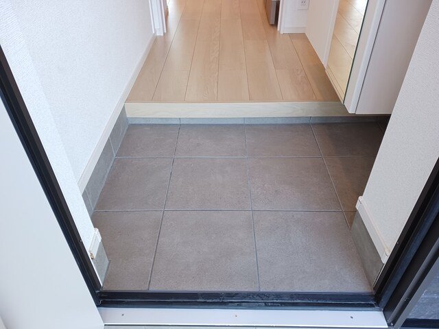 玄関　ゆったりとした玄関です