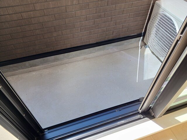 バルコニー　落ち着いた時間を過ごせるバルコニーです