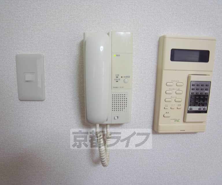 セキュリティ　テレビホンです。