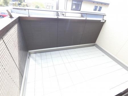 バルコニー　明るく広いバルコニー☆