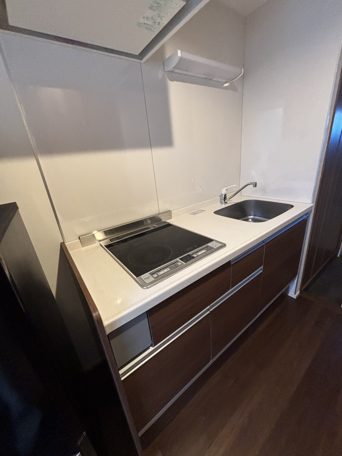 キッチン　IH２口タイプ付き