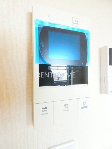 セキュリティ　モニター付きインターホンです。