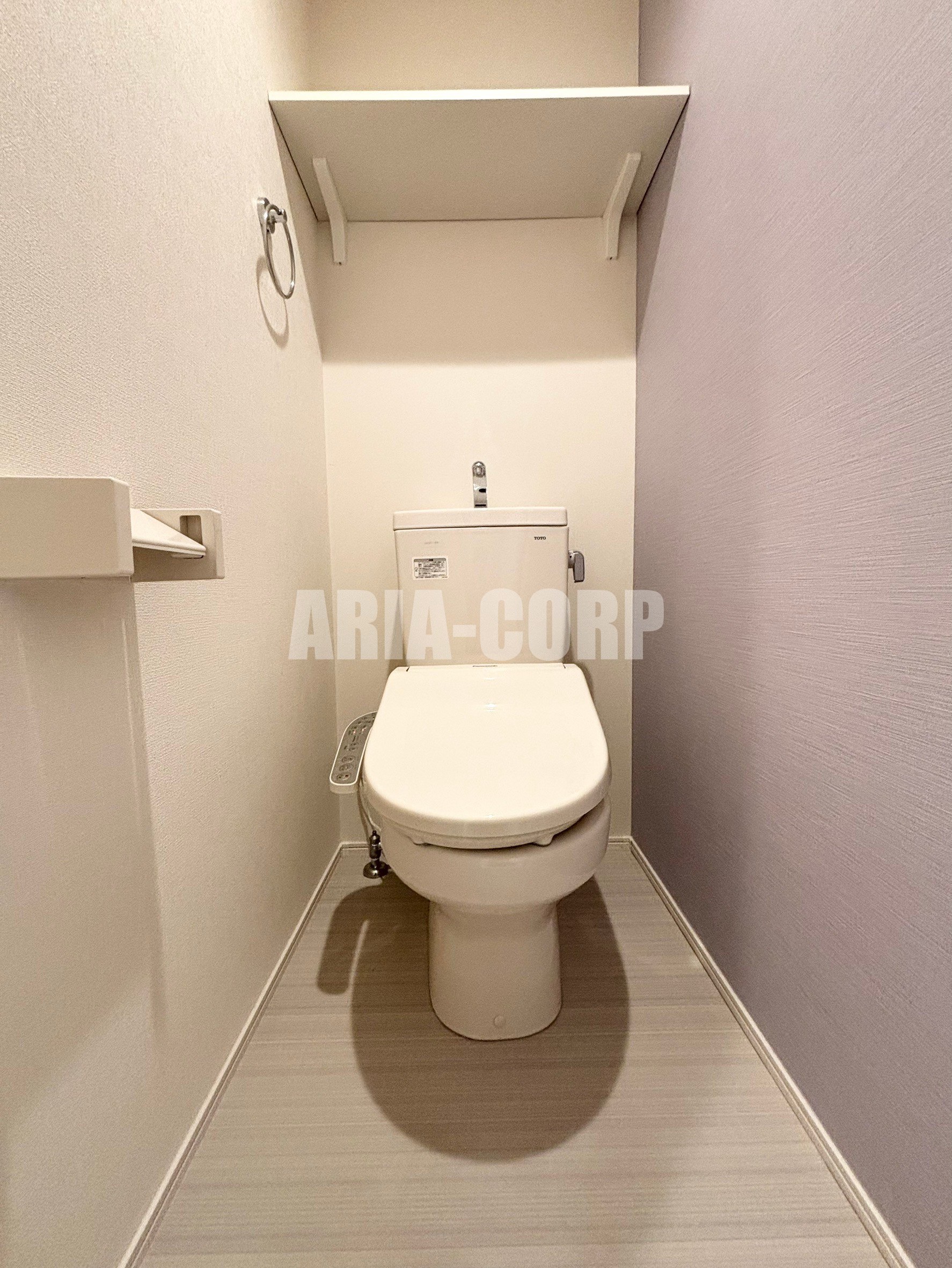 トイレ　ウォシュレット対応のWCです。