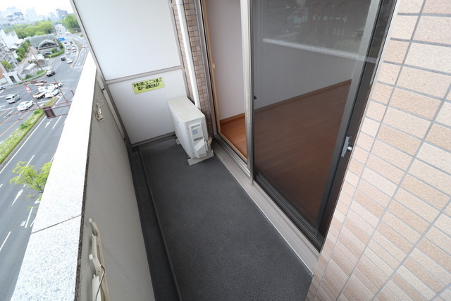 バルコニー　＊他号室の写真を使用。
