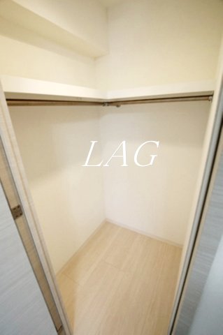 収納　ウォークインクローゼットです。