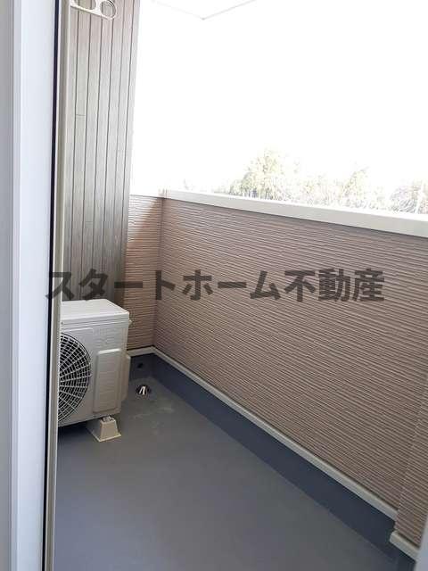 バルコニー　落ち着いた時間を過ごせるバルコニーです