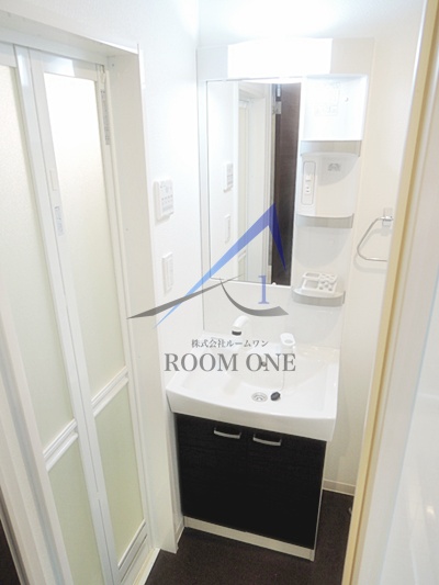 洗面設備　洗面台です。