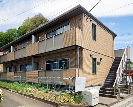 建物外観　ハウスメーカー施工の綺麗なアパート♪