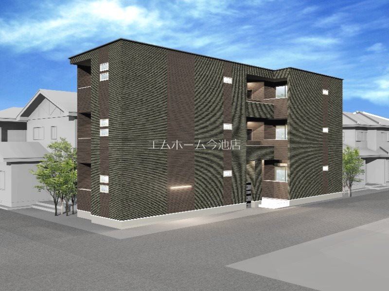 建物外観　外観　オートロックTVモニターホン宅配BOX完備