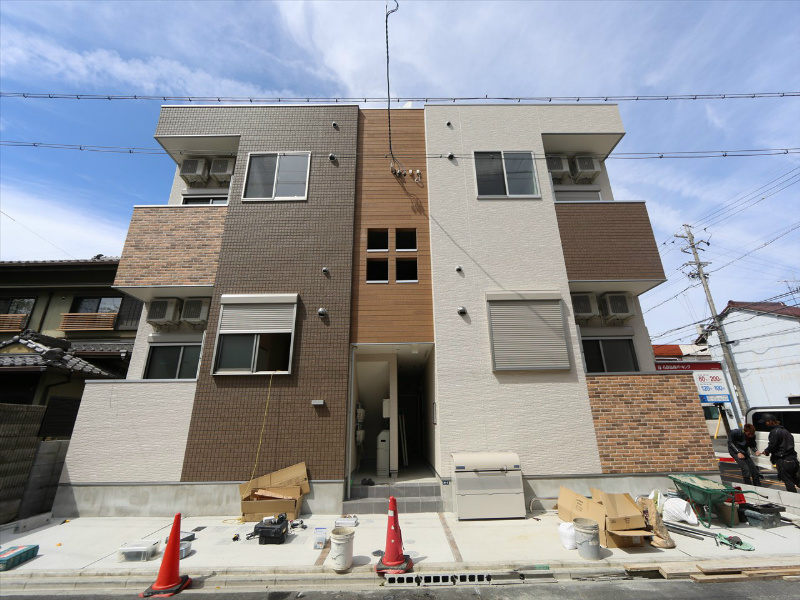 建物外観　外観　デザイナーズ　光インターネット無料