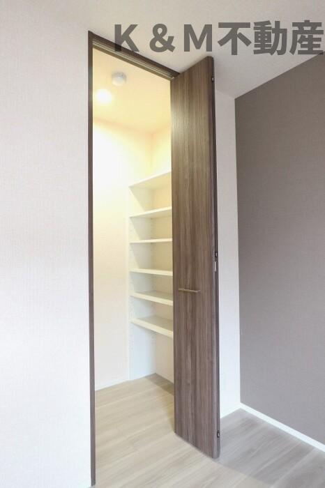 収納　収納スペース豊富です