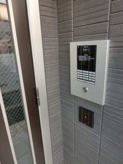 セキュリティ　安心のオートロック付き。