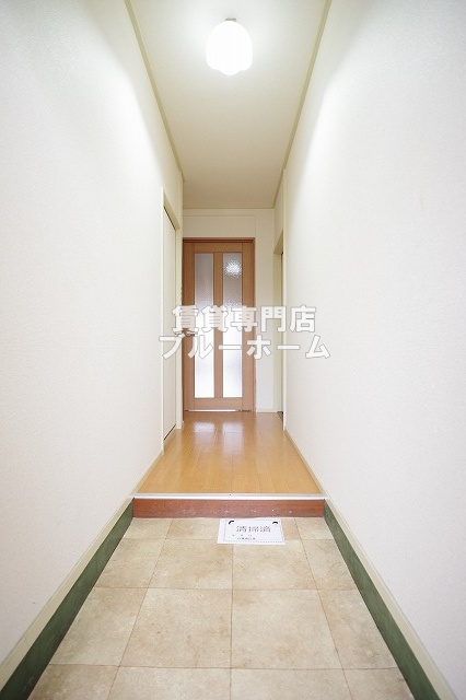 玄関　明るい玄関！