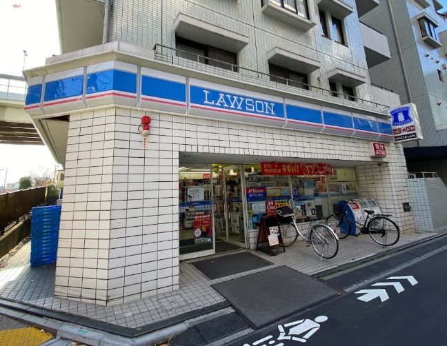 コンビニ　ローソン亀戸南店（コンビニ）まで144m