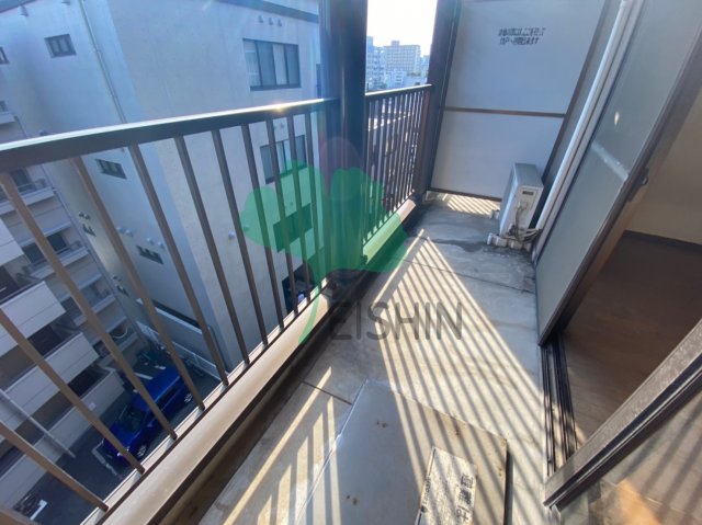 バルコニー　日当たりの良いバルコニーです！