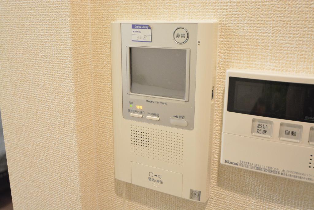 セキュリティ　カメラ付インターホン