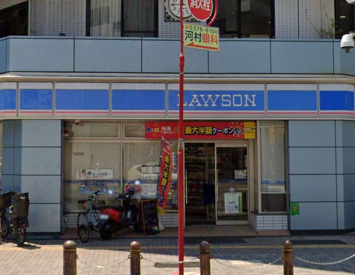 コンビニ　ローソン 高円寺南四丁目店（コンビニ）まで127m