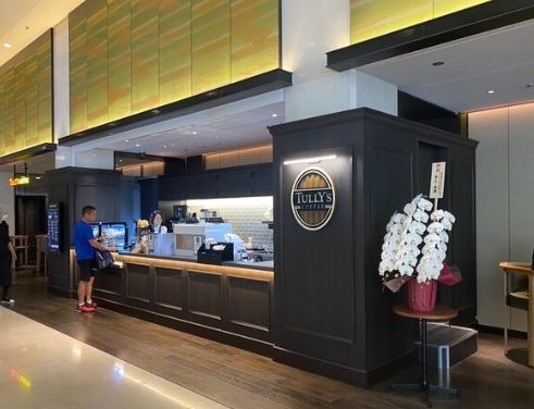 飲食店　タリーズコーヒーグランドプリンスホテル新高輪店（飲食店）まで731m