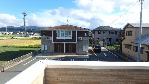 眺望　目の前に大きな建物はありません♪