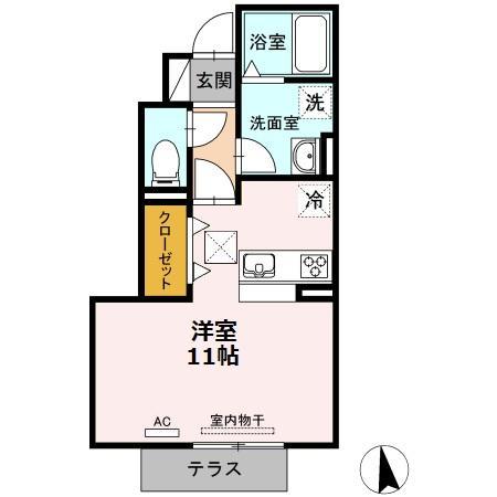 サニービレッジIの間取り写真