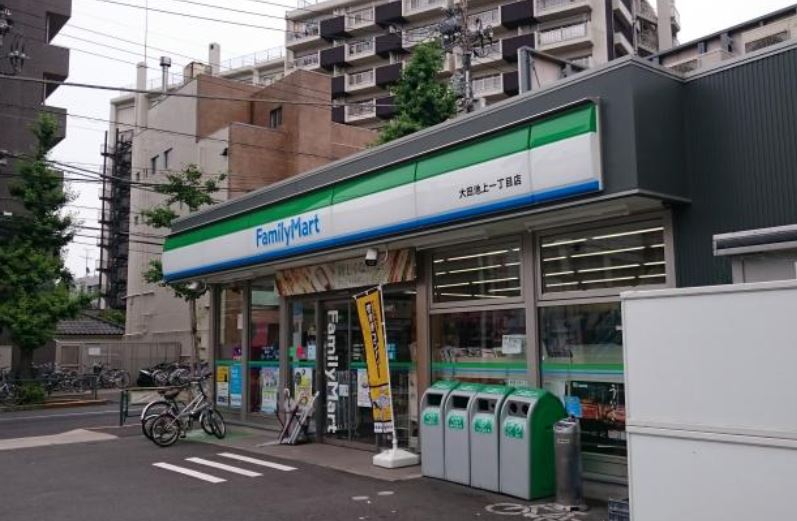 コンビニ　ファミリーマート大田仲池上一丁目店（コンビニ）まで225m