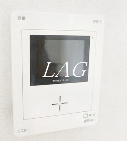 セキュリティ　モニター付きインターホンです。