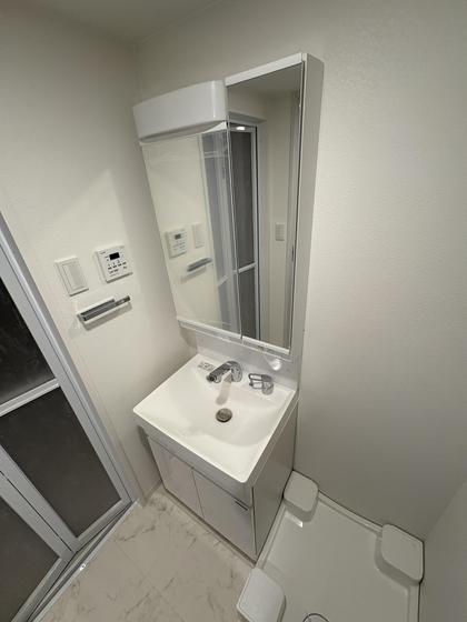 洗面設備　※別号室の写真です