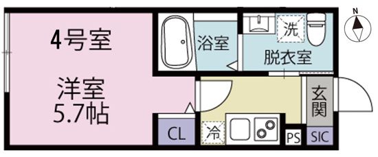 パークメゾン鷺沼の間取り写真