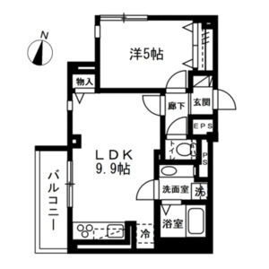 Modern Crowd Chibaの間取り写真