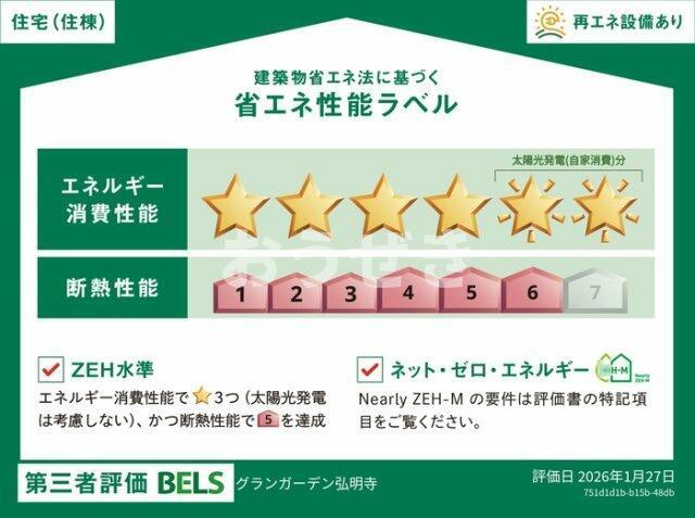 その他　グランガーデン弘明寺　性能ラ…
