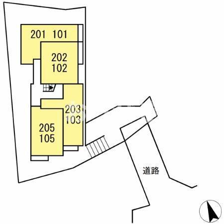 その他　グランガーデン弘明寺　区画図