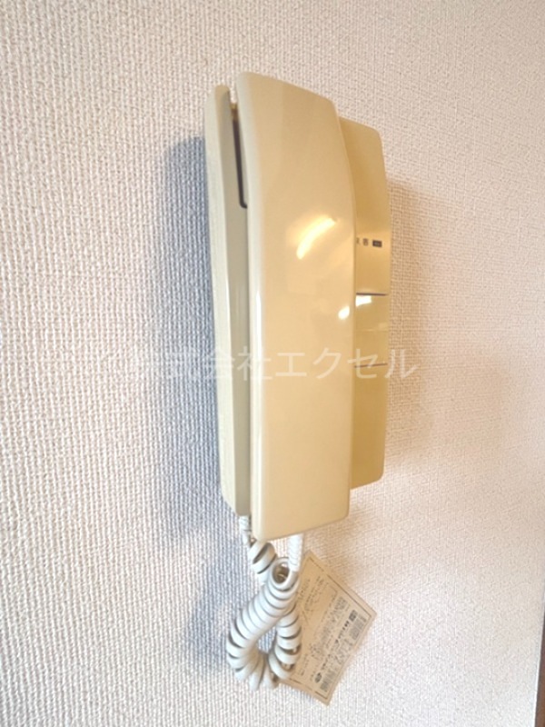 セキュリティ　インターホン完備です。