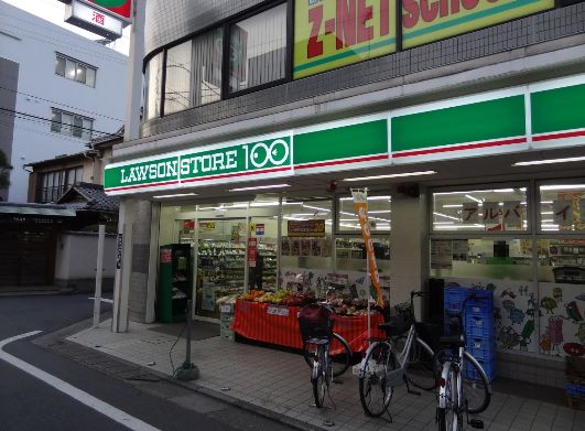 コンビニ　ローソンストア100東向島駅前店（コンビニ）まで218m
