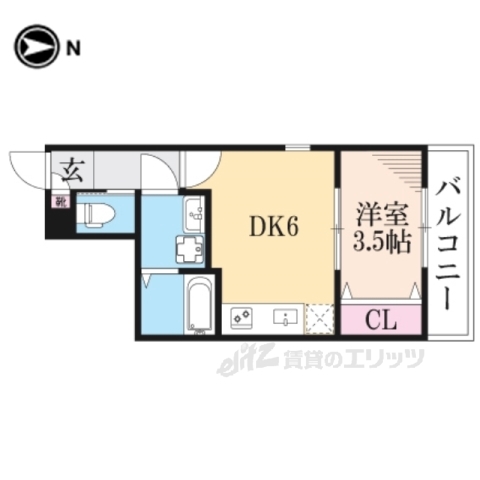 ARCA桂川の間取り写真
