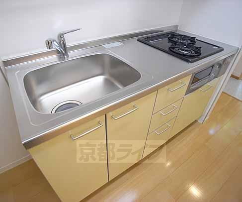キッチン　２口コンロのシステムキッチンです！