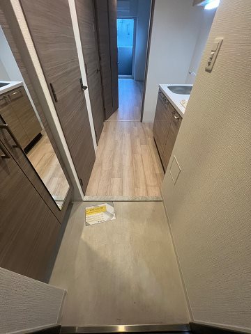 玄関　ゆったりとした玄関です