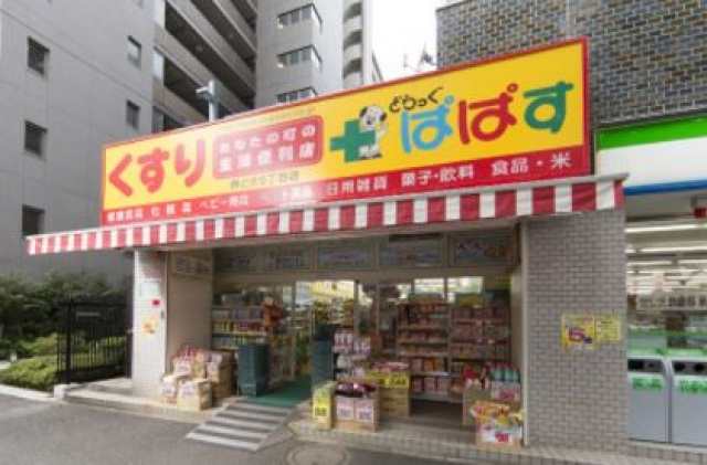 ドラックストア　どらっぐぱぱす月島店（ドラッグストア）まで573m