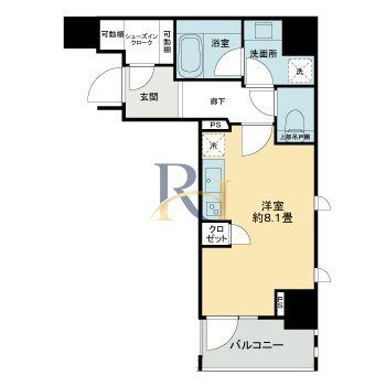 ライオンズ千代田岩本町ミレスーKDAの間取り写真