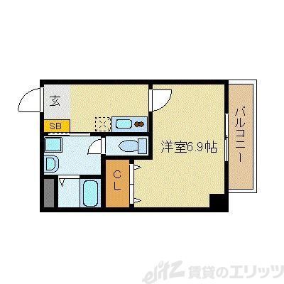 IF柴島の間取り写真
