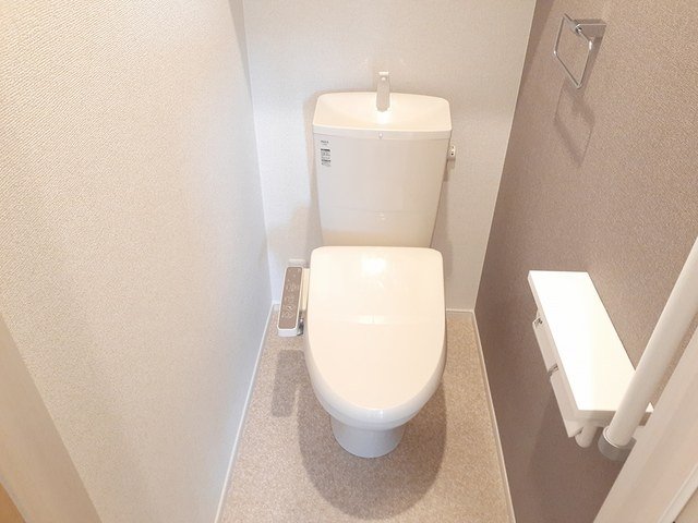 ＪＲ宇都宮線 栗橋駅 徒歩25分 2階建 築5年のトイレ写真