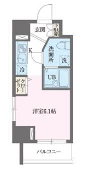 THEパームス新小岩の間取り写真