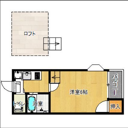 ハイド&シーク高宮の間取り写真