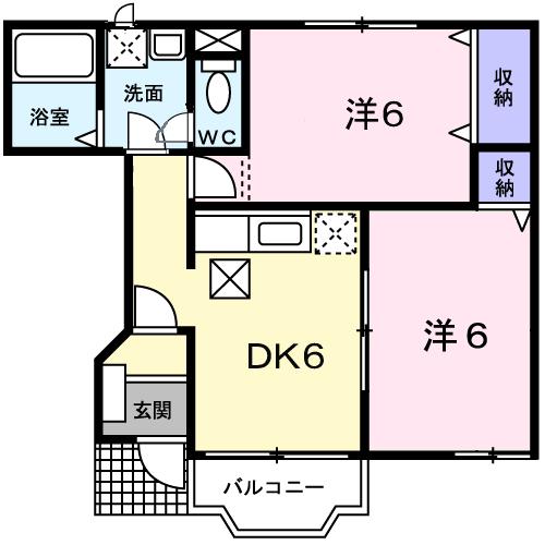 ナミールの間取り写真