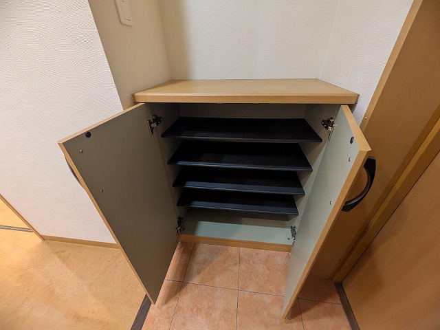 収納　同物件別号室のものです。