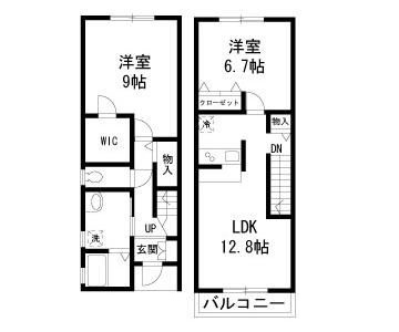 CigogneC棟の間取り写真