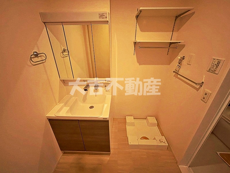 洗面設備　※別部屋の写真です