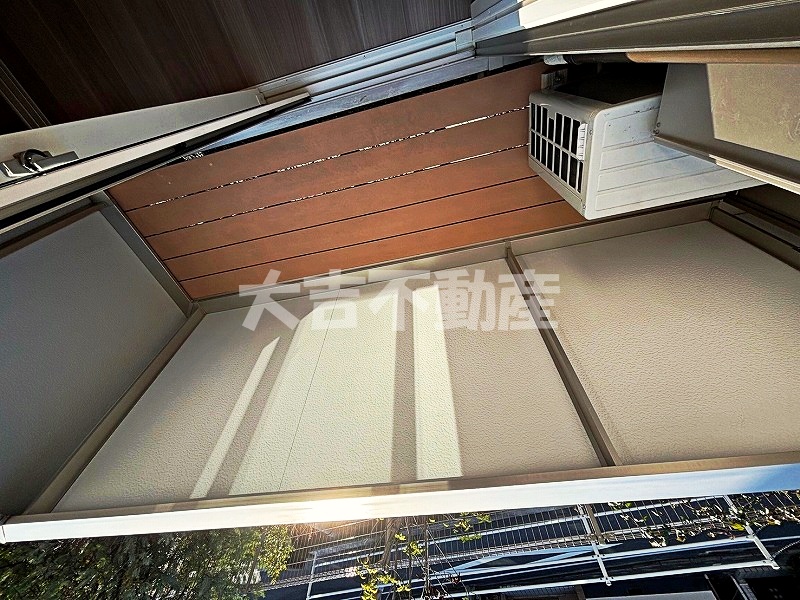 バルコニー　※別部屋の写真です