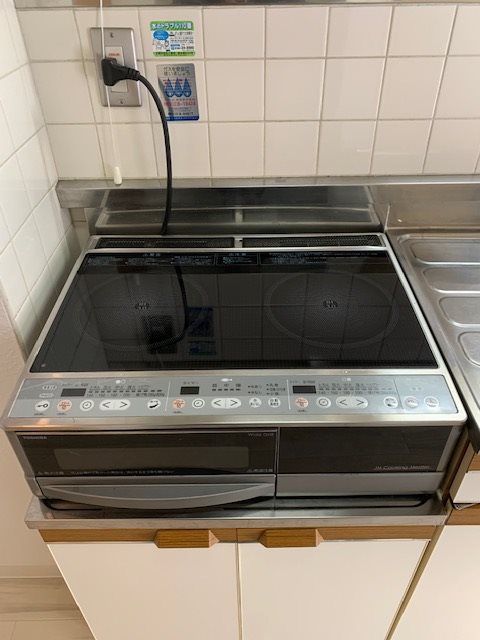 キッチン　IHコンロ2口設置済