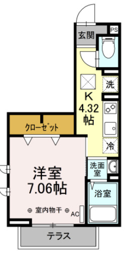 ステラ北綾瀬の間取り写真